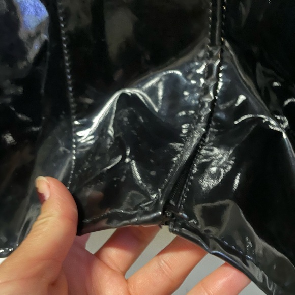 Sexy bodycon Maxi Latex dress - Picture 4 of 7